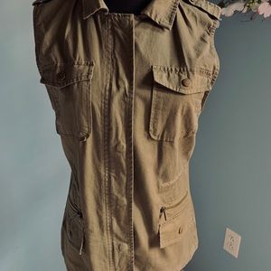 Endless Love Olive Green Fall Vest